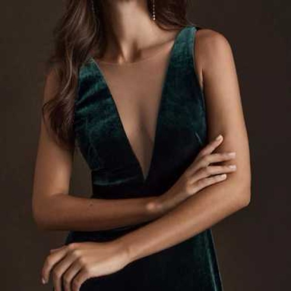 Jenny Yoo Emerald Logan Dress